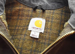 カーハート Carhartt デトロイトジャケット ダック地 ダックジャケット 企業ロゴ J97 DKB ジャケット ブラウン 103MT-2044