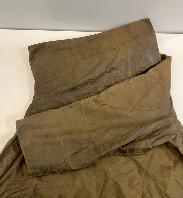 バブアー BARBOUR 90's 90年代 3ワラント GAMEFAIR ゲームフェア ワックス コットン オイルドジャケット ハーフコート VINTAGE ヴィンテージ A123 ジャケット カーキ 101MT-5233