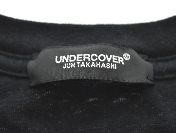 アンダーカバー UNDERCOVER 25ss COLLAGE BEAR BIGTEE コラージュベアー ビッグT UC1E4893-3 3 Tシャツ ブラック 103MT-3031