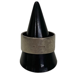 【中古】ジルサンダー Jil Sander ロゴデザインリング 	22号 silver925 メンズジュエリー・アクセサリー 指輪・リング シルバー 201goods-556