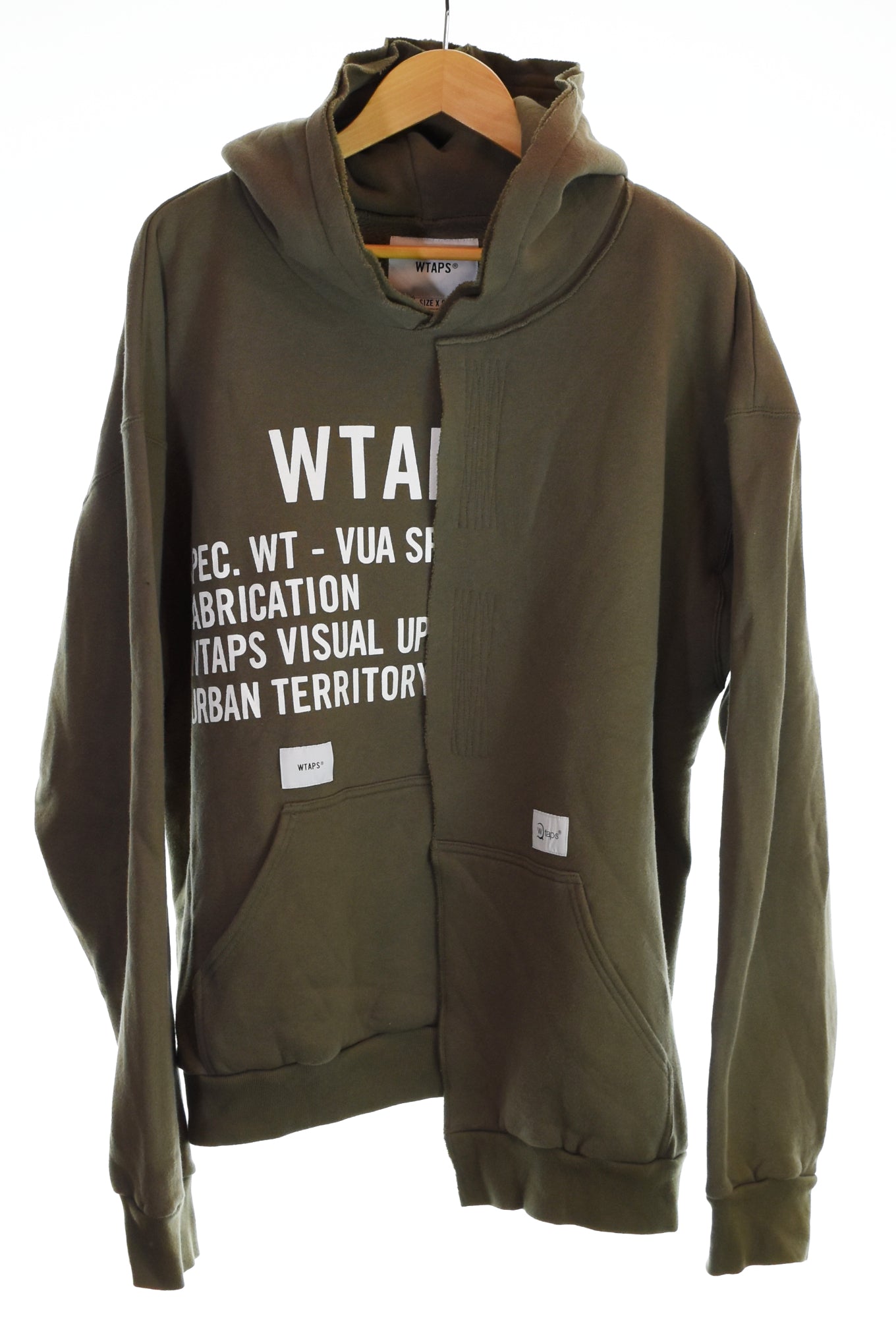 WTAPS 211 RAGS HOODED COTTON 新品 サイズM WTAPS champion Academy