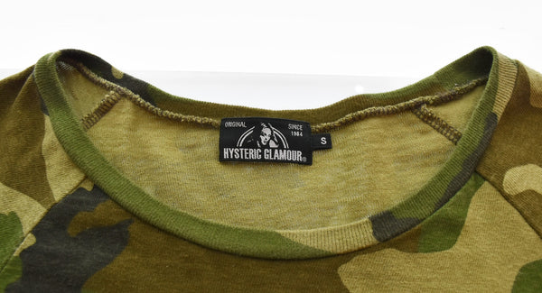 ヒステリックグラマー HYSTERIC GLAMOUR ヒスガール ビッグロゴ 長袖 カットソー ロンT 0263CL13 ロンT マルチカラー Sサイズ 103MT-3194