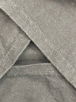 ハーレーダビッドソン Harley-Davidson モーターサイクル バイク スカル ドクロ フレイム ファイヤー ロゴ 両面プリント ポケット - Tシャツ ブラック 101MT-4533