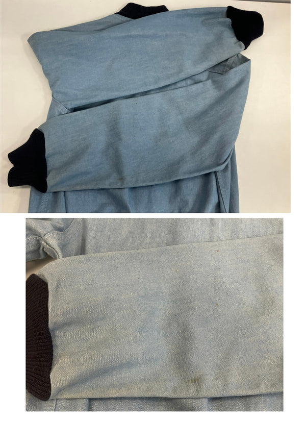 リーバイス Levi's 50’s～60's 50年代 60年代 LIGHTER BLUES TALON ZIP コットンジャケット ブルゾン タンカー ボンバージャケット シャンブレー vintage ヴィンテージ - ジャケット ブルー 101MT-4121