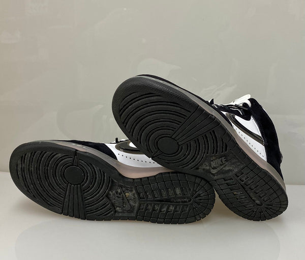ナイキ NIKE スラムジャム × ナイキ ダンク ハイ "ホワイト/クリアブラック" SLAM JAM x NIKE DUNK HIGH DA1639-101 メンズ靴 スニーカー ロゴ ブラック 27cm 201-shoes800