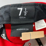【中古】シュプリーム SUPREME R.I.P. New Era コラボ 7 1/2 帽子 メンズ帽子 キャップ レッド 201goods-663