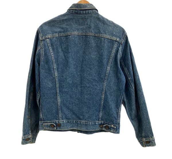 リーバイス Levi's 90's 90年代 70506-0217 デニムジャケット Gジャン トラッカー ボタン裏527刻印 Vintage ヴィンテージ MADE IN USA アメリカ製 38 ジャケット ブルー Mサイズ 101MT-4193