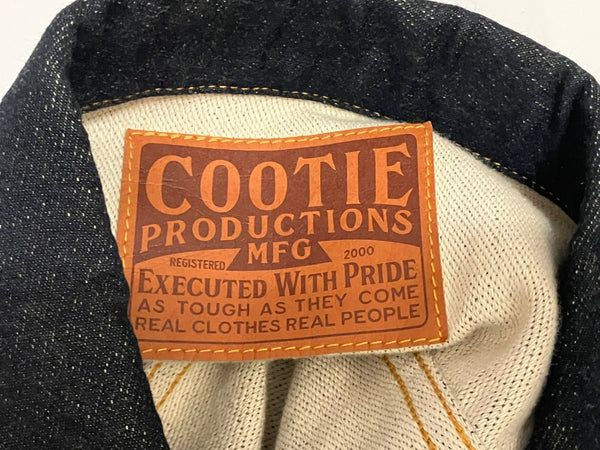 クーティー COOTIE 2nd TYPE トラッカージャケット ジャケット ブルー Sサイズ 101MT-3143