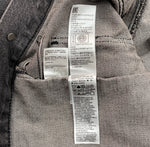 リーバイス Levi's 2nd TYPE セカンド 先染めブラック デニムジャケット トラッカージャケット RELAXED A7632-0002 ジャケット 無地 ブラック Sサイズ 104MT-2180