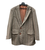 リーバイス Levi's 80s 80年代 テーラードジャケット ウエスタン ヘリンボーン USA製 48 L ジャケット ストライプ ベージュ 104MT-1931