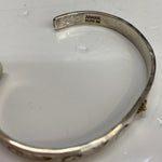 【曜日割引対象外】【中古】アリゾナフリーダム ARIZONA FREEDOM 太陽神 唐草 石付き メンズジュエリー・アクセサリー バングル シルバー 201goods-795 VB