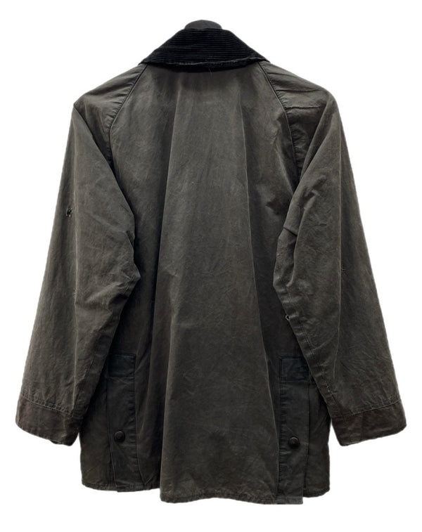 バブアー Barbour BEDALE JACKET ビデイル ジャケット ダブルジップ オイル ワックス 裏チェック アウター 茶 A104 サイズ C36/91CM ジャケット 無地 ブラウン 104MT-1886