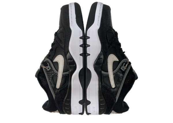 ナイキ NIKE 24年製 × NIGO ニゴー AIR FORCE 3 LOW SP エア フォース ロー AF3 クロコ シューズ 黒 HF7630-001 メンズ靴 スニーカー ブラック 27.5cm 104S-1021