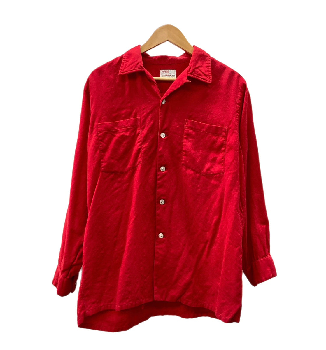 Hathaway Viyella 長袖シャツ 60s Viyella by Hathaway オープンカラー
