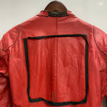 【曜日割引対象外】 ルイスレザー Lewis Leathers シングル ライダースジャケット レザー ジャケット レッド 40サイズ 201MT-4573 VB