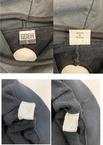 グッドイナフ Goodenough 00's GDEHタグ ベンチレーションパーカー 裏原 アーカイブ パーカ ブラック Lサイズ 101MT-4742