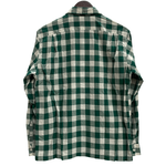 【曜日割引対象外】 ヴィンテージ vintage ~50's McGREGOR USA製 ブロックチェック オープンカラーシャツ 長袖シャツ グリーン Mサイズ 201MT-4369 VB