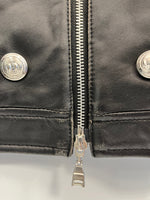 ラブレス LOVELESS ナポレオン レザージャケット 黒 62F17-601-09 ジャケット ブラック サイズ34 101LT-245