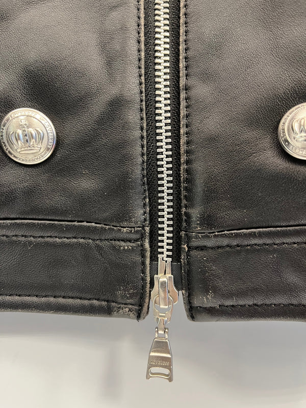 ラブレス LOVELESS ナポレオン レザージャケット 黒 62F17-601-09 ジャケット ブラック サイズ34 101LT-245