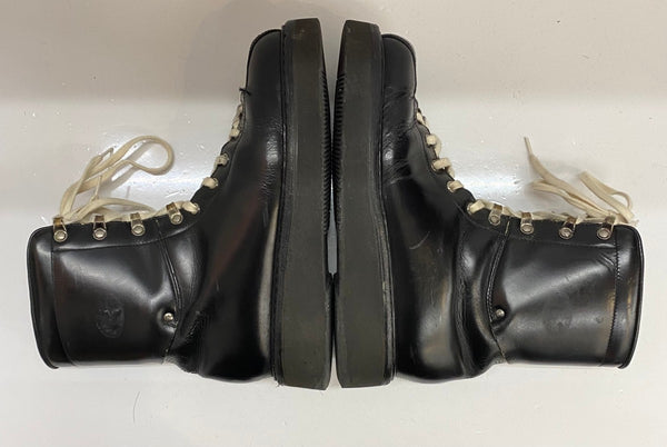 【曜日割引対象外】 パラブーツ PARA BOOT LARA SAUT レースアップブーツ フランス製 7125 メンズ靴 ブーツ その他 ブラック 8サイズ 201-shoes1378 VB