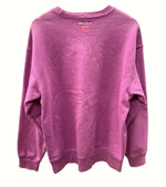 シュプリーム SUPREME 20AW Aerial Crewneck エアリアル クルーネック ロゴ Bright Purple 紫 スウェット プリント パープル Mサイズ 104MT-749