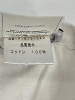 クリスチャンディオール Christian Dior BOUTIQUE ノースリーブ カットソー フランス製 コットン ホワイト 1P18151020 ノースリーブ ホワイト Mサイズ 101LT-134