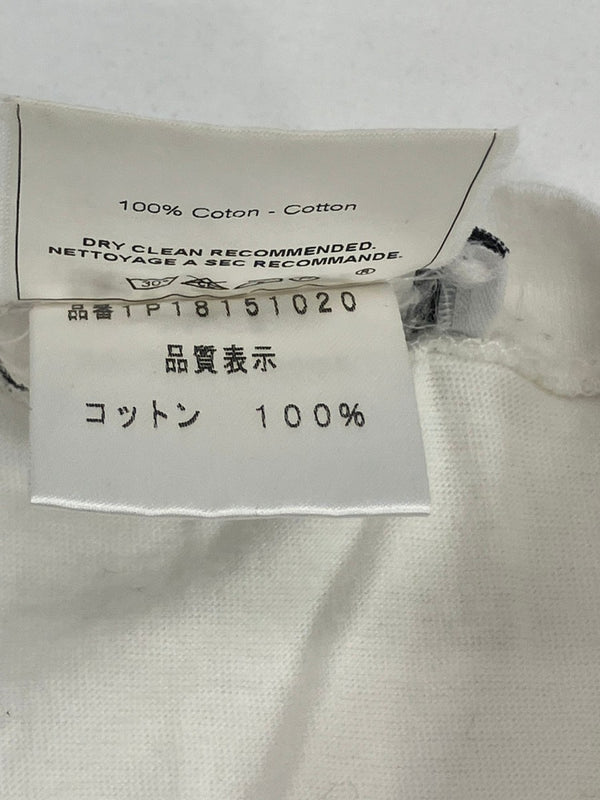 クリスチャンディオール Christian Dior BOUTIQUE ノースリーブ カットソー フランス製 コットン ホワイト 1P18151020 ノースリーブ ホワイト Mサイズ 101LT-134