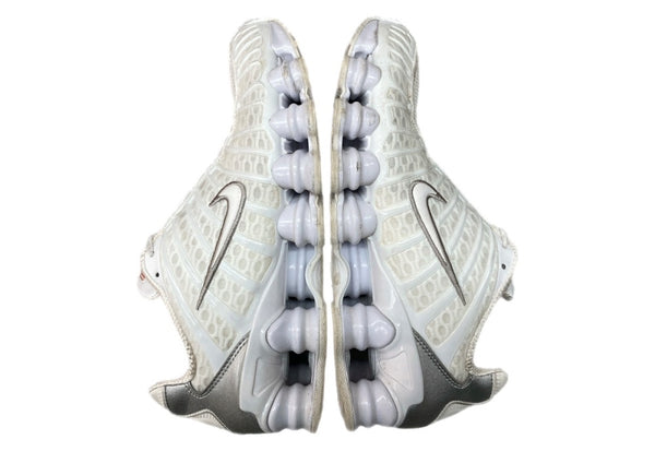 ナイキ NIKE 23年製 W SHOX TL ウィメンズ ショックス ローカット シューズ 白 AR3566-100 メンズ靴 スニーカー ホワイト 27cm 104S-966