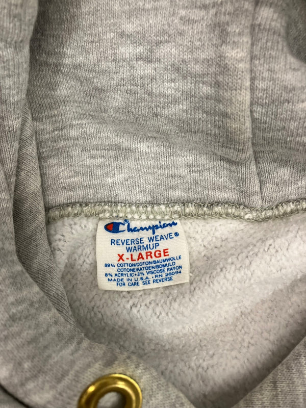 チャンピオン Champion 80's 80年代 ヴィンテージ vintage トリコタグ リバースウィーブ REVERSE WEAVE 完全目無し アメリカ製 MADE IN USA XL パーカ グレー LLサイズ 101MT-5029