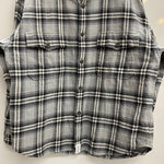 ディセンダント DESCENDANT チェック フランネル 長袖シャツ グレー 2サイズ 201MT-4762