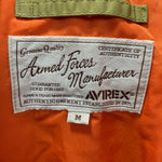 アヴィレックス AVIREX MA-1 リモデル REMODEL 783-4952053 ジャケット ブラウン 201MT-4646