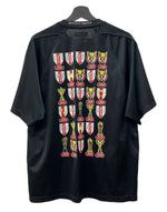 シュプリーム SUPREME 24SS Jacquard Soccer Jersey ジャカード サッカー ジャージ スポーツ ピッチ 半袖 黒 Tシャツ ロゴ ブラック Mサイズ 104MT-2103