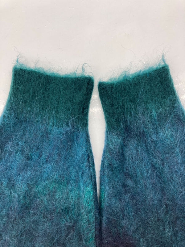 シュタイン stein GRADATION MOHAIR CARDIGAN モヘヤ ナイロン ニット セーター フロントボタン 緑 紫 ST.448 カーディガン グラデーション グリーン Sサイズ 104MT-286