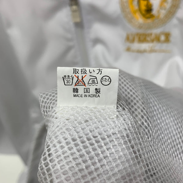 ヴェルサーチェ VERSACE ベスト付きジャケット ジャージ ホワイト 201MT-4169