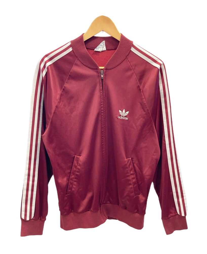 アディダス adidas 70s 80s ヴィンテージ Vintage ATPタグ トラックジャケット トレフォイル US古着 ジャージ ワインレッド  Mサイズ 101MT-2670 | 古着通販のドンドンサガール