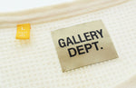 ギャラリーデプト GALLERY DEPT 長袖 Tシャツ GALLERY DEPT THERMAL メンズ ロゴT サーマル カットソー ロンT クルーネック ロンT ホワイト Lサイズ 103MT-2669