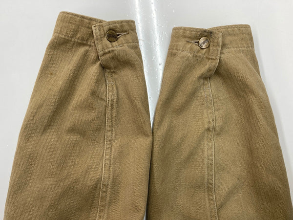 エルエルビーン L.L.Bean 80s 80年代 HBT ヘリンボーン カバーオール ブランケット ハンティング USA製 ジャケット 無地 カーキ Lサイズ 104MT-1988