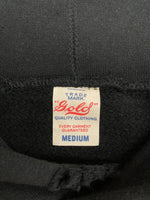 ゴールド GOLD LOOPWHEEL SWEAT PULLOVER PARKA DAMAGE AGED ループウィール プルオーバー パーカー ダメージ加工 裏起毛 フーディ 黒 GL69096 パーカ 無地 ブラック Mサイズ 104MT-1686