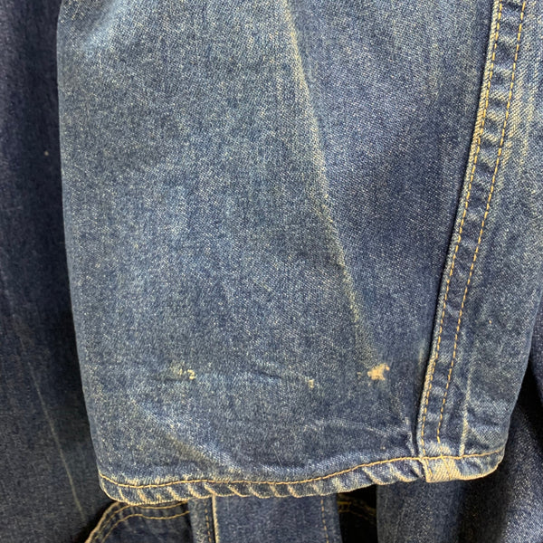 【曜日割引対象外】 ヴィンテージ vintage ~70's エンジニアジャケット ドーナツボタン ジャケット ブルー 201MT-3514 VB