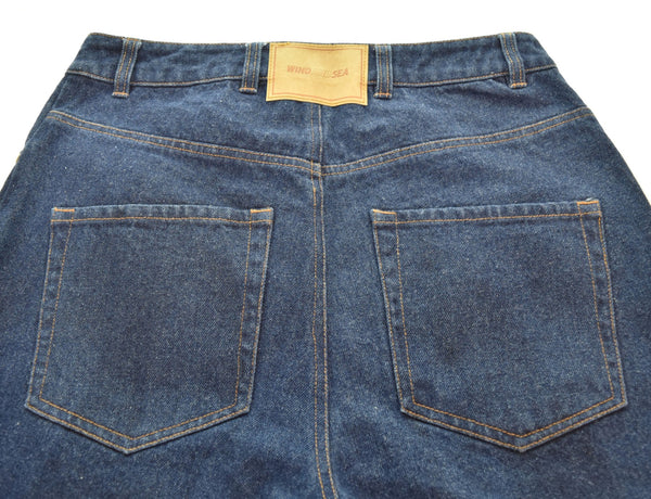 ウィンダンシー WIND AND SEA heart spade Denim Pants デニムハーフパンツ WDS-O-HESP-23-Q4-06 ハーフパンツ ブルー Lサイズ 103MB-566