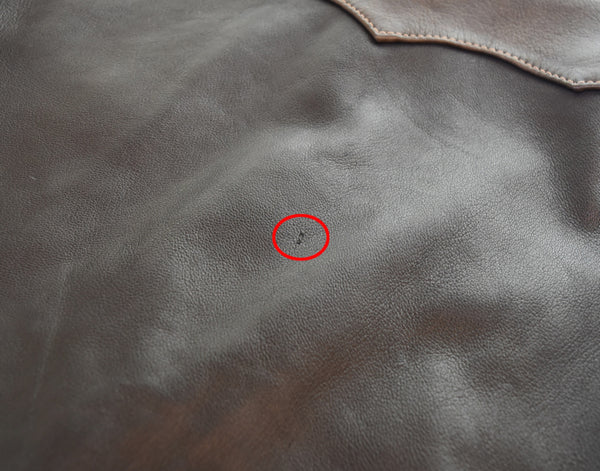 フラットヘッド THE FLAT HEAD ディアスキンレザーシャツ 鹿革  40 長袖シャツ ブラック 103MT-3251