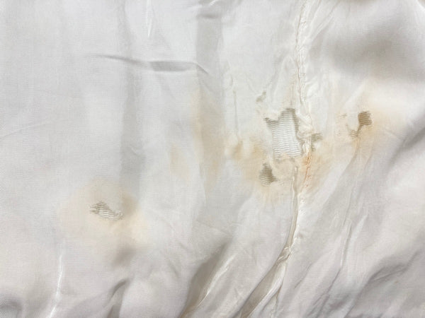 ヴィンテージ vintage 50s 50年代 SPIEGEL ロカビリー コットンピケ ケーブルニット スポーツジャケット 切替 白 ジャケット 無地 ホワイト 104MT-1927