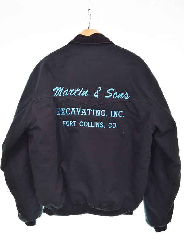 カーハート Carhartt Carhartt Santa Fe Jacket サンタフェジャケット ワーク ジャケット ジャケット ブラック Lサイズ 103MT-3284