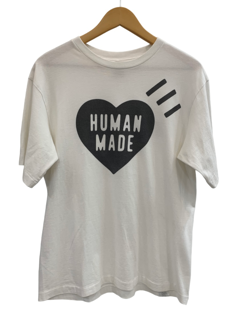 ヒューマンメイド HUMAN MADE DAILY ハートロゴ Tシャツ ホワイト Mサイズ | 古着通販のドンドンサガール