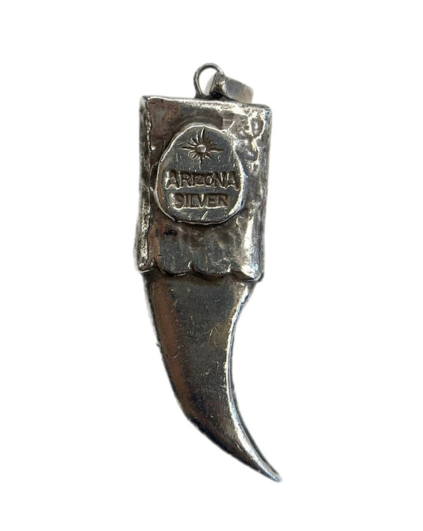 アリゾナフリーダム ARIZONA FREEDOM  ターコイズ ベアクロー ペンダントトップ Silver T-20c メンズジュエリー・アクセサリー ペンダントトップ シルバー 101goods-181