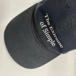 【中古】エンノイ ennoy COTTON CAP USA製 帽子 メンズ帽子 キャップ ブラック 201goods-818