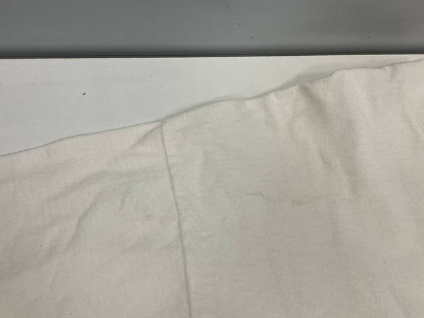 ヴィンテージ vintage 90's 90年代 FRUIT OF THE LOOM HOOTERS フーターズ ピンナップガール アートT 企業モノ シングルステッチ MADE IN USA アメリカ製 XL Tシャツ ホワイト LLサイズ 101MT-4916