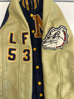 ホワイツビル Whitesville スタジャン ウール 紺 WV10733/734 表記サイズ36 ジャケット ネイビー 101MT-4634