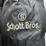 ショット SCHOTT ハイブリッド ダウンジャケット HYBRID DOWN JKT 3102056 ブラック XLサイズ 201MT-4566