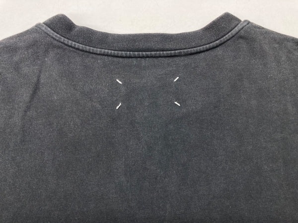 メゾンマルジェラ Maison Margiela カレンダーロゴ テーピング プリント Tシャツ オーバーサイズ 黒 S50GC0568 size 48 Tシャツ プリント ブラック 104MT-1561